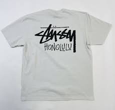 Iconic Stussy Honolulu T-Shirt for Streetwear Enthusiasts