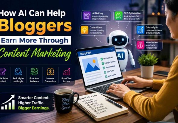 How AI Can Help Bloggers Earn More Through Content Marketing