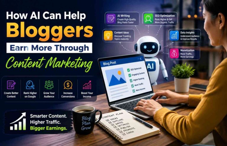 How AI Can Help Bloggers Earn More Through Content Marketing
