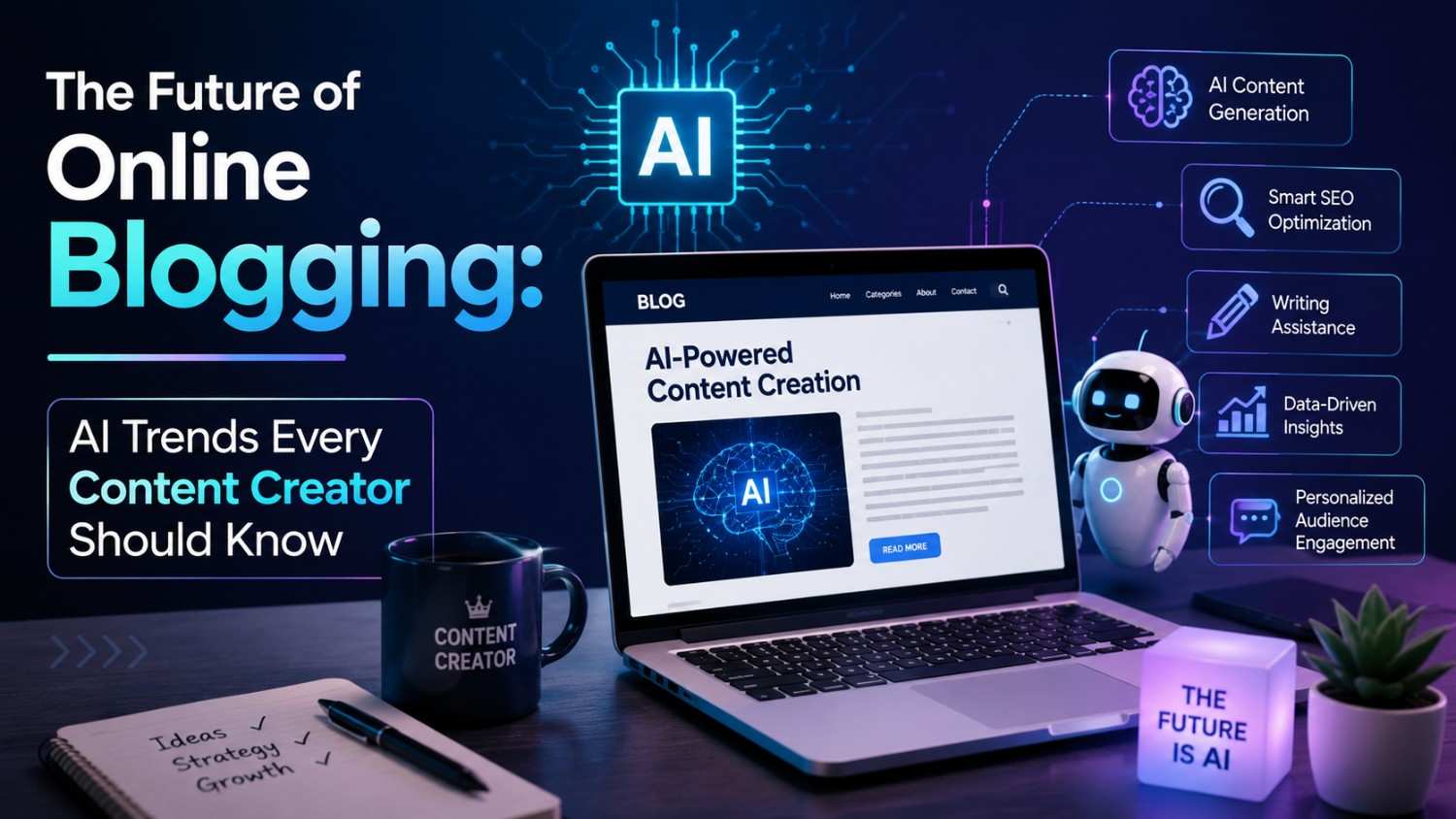 The Future of Online Blogging: AI Trends Every Content Creator Should Know