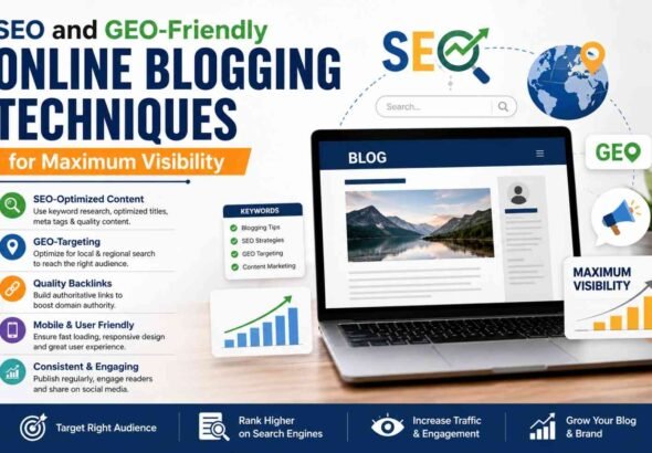 SEO and GEO-friendly online blogging techniques