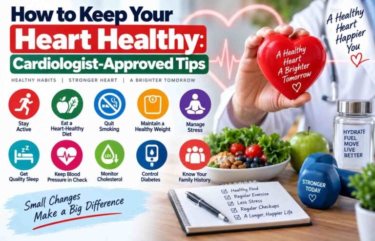 How to Keep Your Heart Healthy Cardiologist-Approved Tips